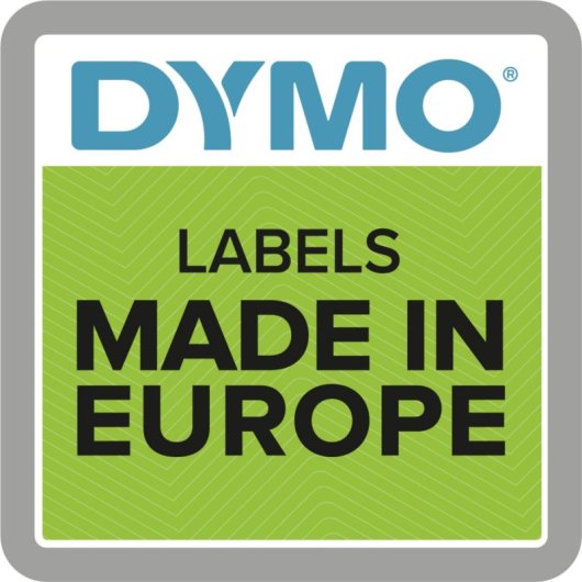 Cinta Etiquetadora DYMO Nylon Flexible 12mm x 3,5m Negro sobre Blanco Resistente UV Agua Calor Frío Para Cables Rhino IN