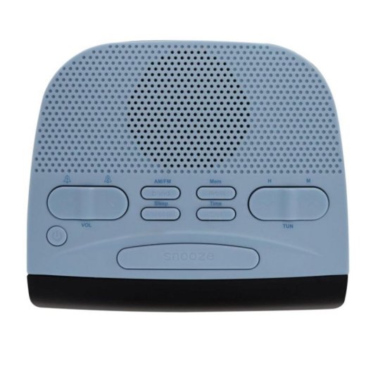 Réveil Radio Numérique avec Double Alarme - Design Compact et Écran LED