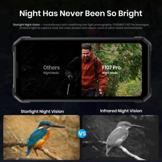 Fossibot F107 Pro 5G 12GB 512GB 6.95" Nero