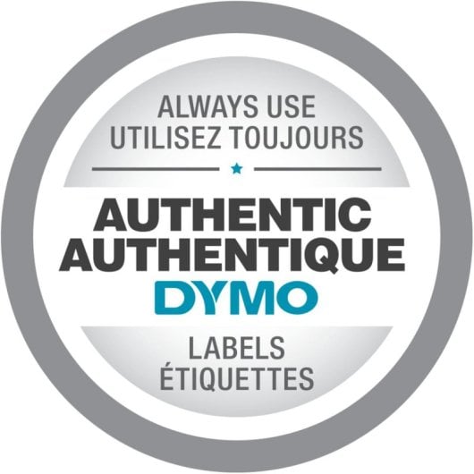 Étiquettes DYMO S0721620, Noir sur jaune, Polyester, Belgique, LetraTag 100T, 1,2 cm