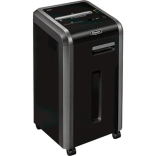 Trituradora Fellowes 225i 60L Corte em Tiras 5.8mm 20 Folhas 24cm Preta 4 Rodas