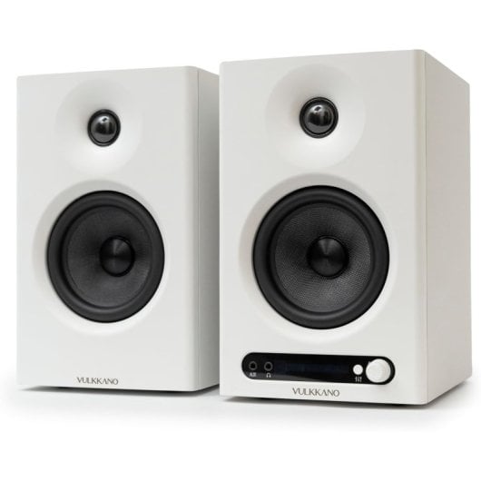 Altavoces Vulkkano PRO4 Activos Bluetooth 80W con EQ óptica y RCA