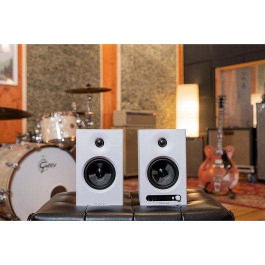 Altavoces Vulkkano PRO4 Activos Bluetooth 80W con EQ óptica y RCA