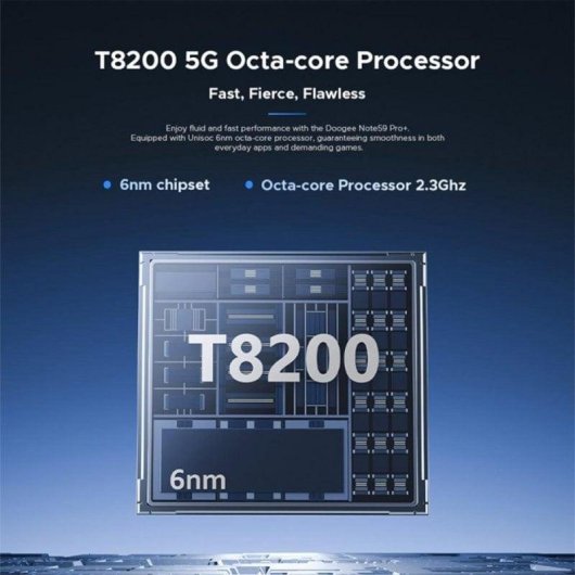 Doogee Note 59 Pro Plus 5G 12GB Preto 6.75" 512GB Dual SIM