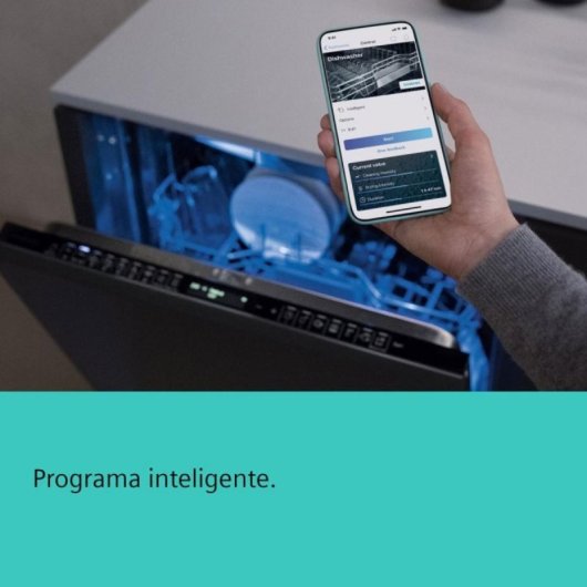 Lavavajillas Siemens iQ700 SN27TI00CE 14 Serviços Classe A Inoxidável Wi-Fi