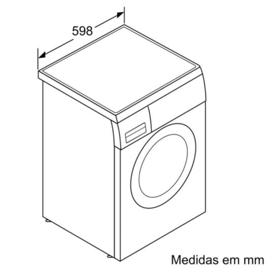 Lavadora Bosch WUU24T64ES 9kg Carga Frontal 1200rpm Clase A Blanca EcoSilence LED Hygiene Plus