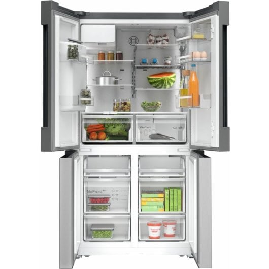 Frigorífico Bosch Serie 6 KFD96APEA Americano Multipuerta 183cm 574L E Inox Dispensador Agua/Hielo