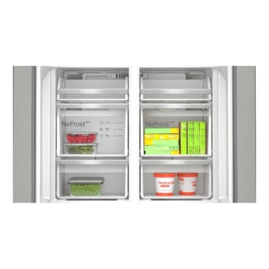 Frigorífico Bosch Serie 6 KFD96APEA Americano Multipuerta 183cm 574L E Inox Dispensador Agua/Hielo