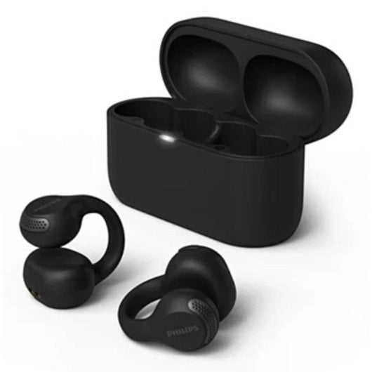 Philips TAQ2000BK/00 Auriculares Sem Fios True Wireless Bluetooth com Microfone e Resistência IPX4 Pretos