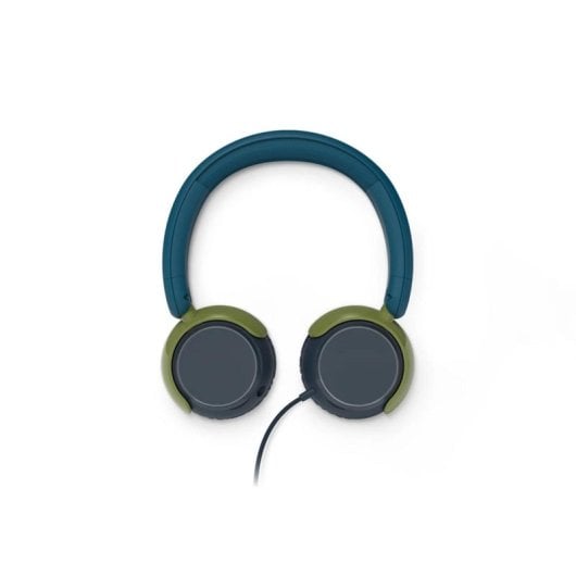 Auriculares Philips alámbricos con Micrófono, Supraaurales, Azul, Verde, Gris