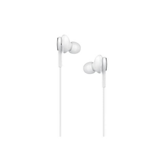 Auricolari Samsung con filo USB bianchi in-ear per chiamate e musica con microfono integrato