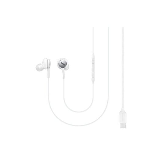 Auricolari Samsung con filo USB bianchi in-ear per chiamate e musica con microfono integrato