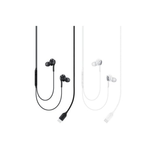 Auricolari Samsung con filo USB bianchi in-ear per chiamate e musica con microfono integrato
