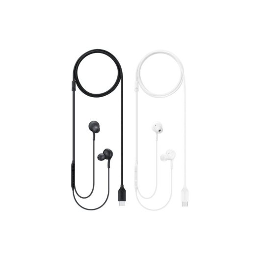 Auricolari Samsung con filo USB bianchi in-ear per chiamate e musica con microfono integrato