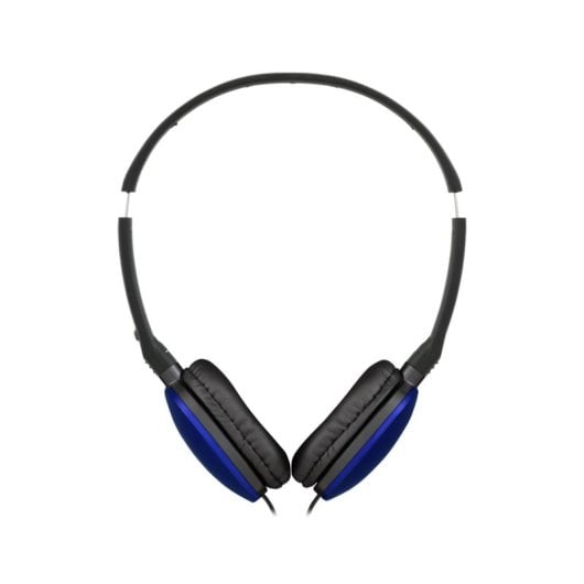 Auriculares JVC con cable con micrófono, diadema ajustable y sonido Hi-Fi Azul