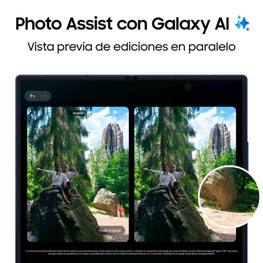 Samsung Galaxy Z Fold7 12GB/512GB Dobrável com IA Cinzento Prateado (Versão Importada UE)