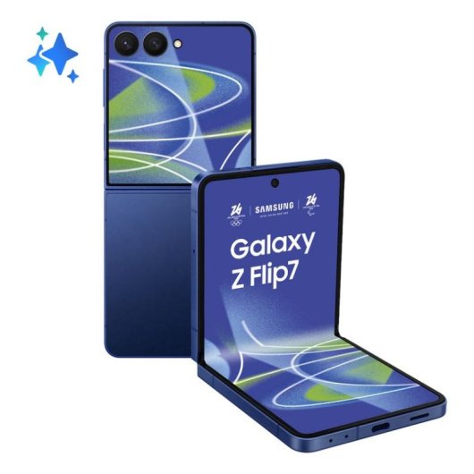 Samsung Galaxy Z Flip7 5G 12GB 256GB 6.8" Intensiv Blau