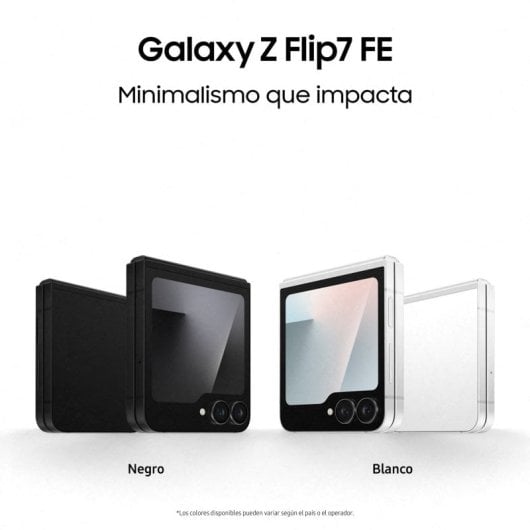 Samsung Galaxy Z Flip7 FE 8GB/256GB Dobrável com Galaxy AI Branco (Versão Importada UE)