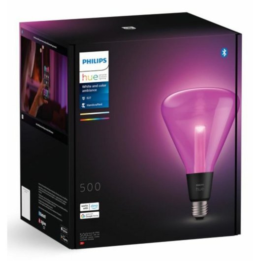 Philips Bombilla intelligente E27 Bluetooth/Zigbee, Luminosité variable 2000K-6500K