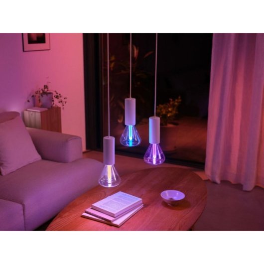 Philips Bombilla intelligente E27 Bluetooth/Zigbee, Luminosité variable 2000K-6500K