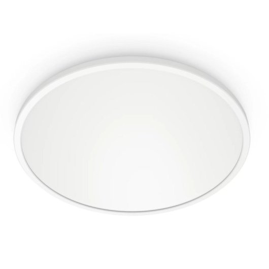 Luz de Teto Inteligente LED 16W Wi-Fi/Bluetooth, 1500lm, Branco, Metal, Regulável, 2700K-6500K