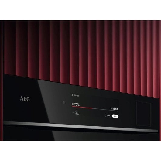 Horno eléctrico AEG Series 9000 TP9SB831AB 70L Negro con vapor, Wi-Fi y autolimpieza