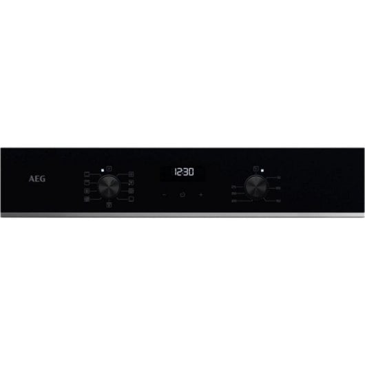 Horno eléctrico AEG Series 5000 TU5AB20SB 72L Negro con autolimpieza Hydro y grill turbo