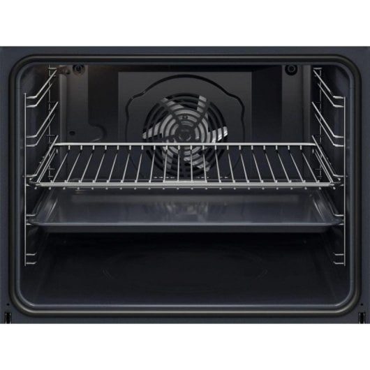 Horno eléctrico AEG Series 5000 TU5AB20SB 72L Negro con autolimpieza Hydro y grill turbo