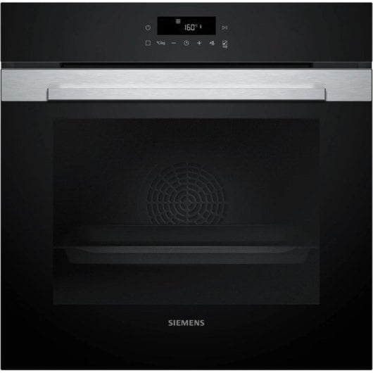 Forno Elétrico Siemens iQ300 HB372AES3 71L Preto/Inox Autolimpeza profissional LED