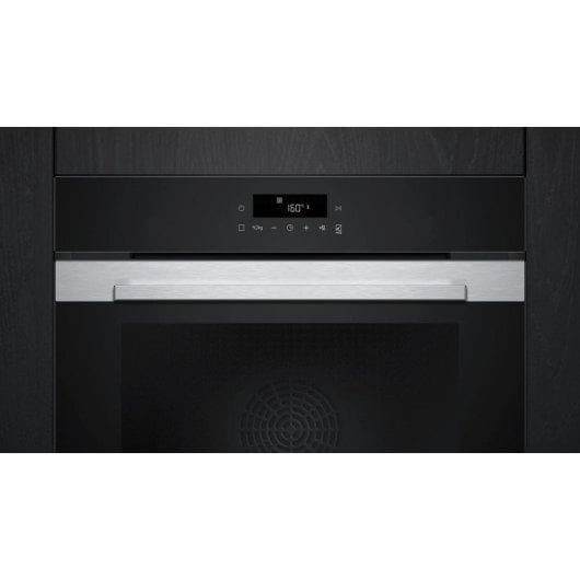 Forno Elétrico Siemens iQ300 HB372AES3 71L Preto/Inox Autolimpeza profissional LED