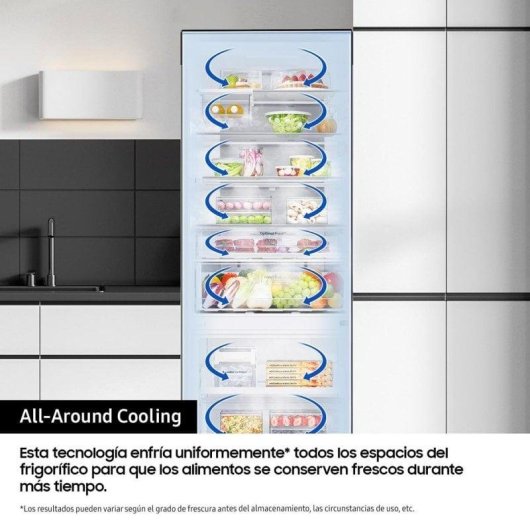 Frigorífico Combi Samsung RB50DG632ES9EF No Frost 192cm 505L E Inox WiFi