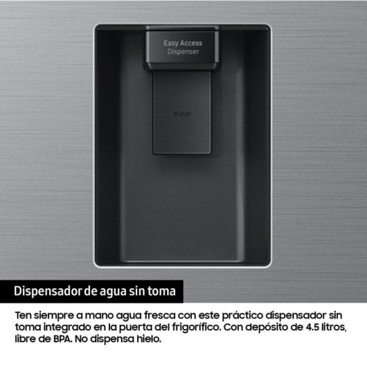 Frigorífico Samsung Series 8 RB50DG632ES9EF Combinado 192cm 505L E Inox SpaceMax No Frost WiFi