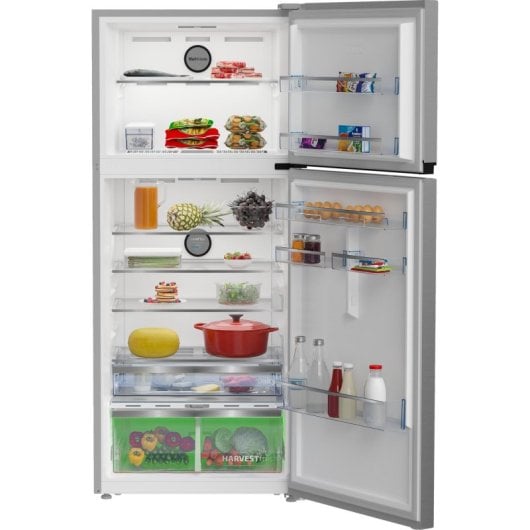 Frigorífico Beko Combi 186cm 557L D Acier Inoxidable Antiescarcha