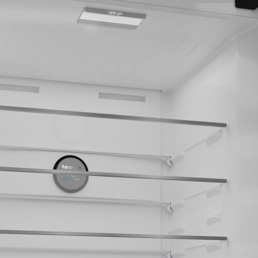Frigorífico Beko Combi 186cm 557L D Acier Inoxidable Antiescarcha