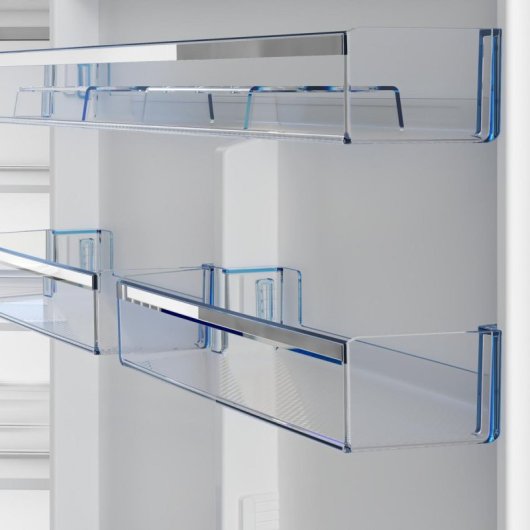 Frigorífico Beko Combi 186cm 557L D Acier Inoxidable Antiescarcha