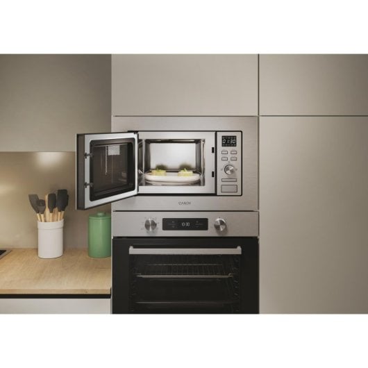 Microonde Candy CA20FMW7NG 20L 800W Acciaio Inossidabile con Grill e Funzioni Automatiche