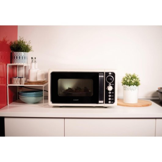 Microondas Candy Divo G25CC 25L 900W con Grill Touch Display Bloqueo Infantil