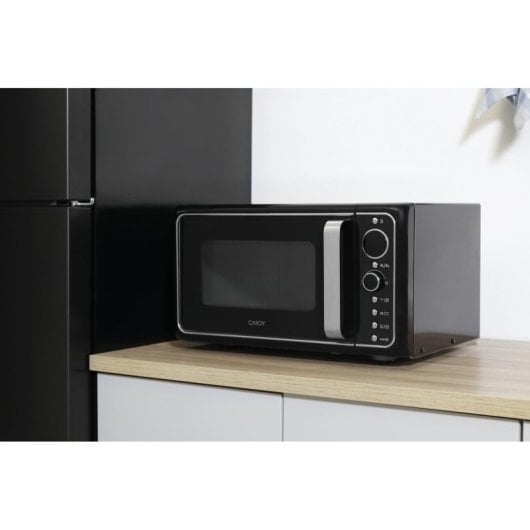 Microondas Candy Divo G25CMB 25L 900W con Grill Touch Pantalla Negra