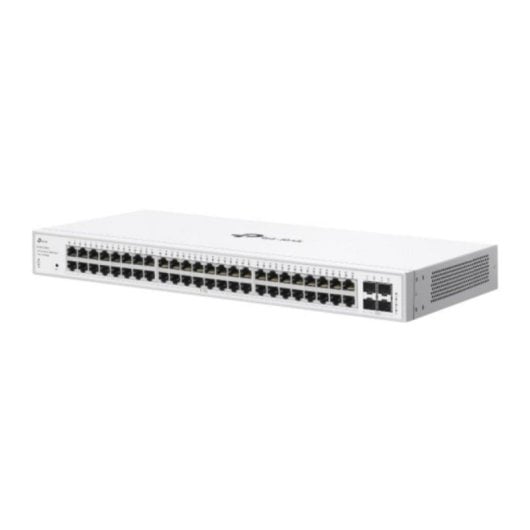 TP-Link FS352G 48 Ports Gigabit L2/L2+ Switch mit 4 SFP Slots, Silent Betrieb und 256 MB Speicher