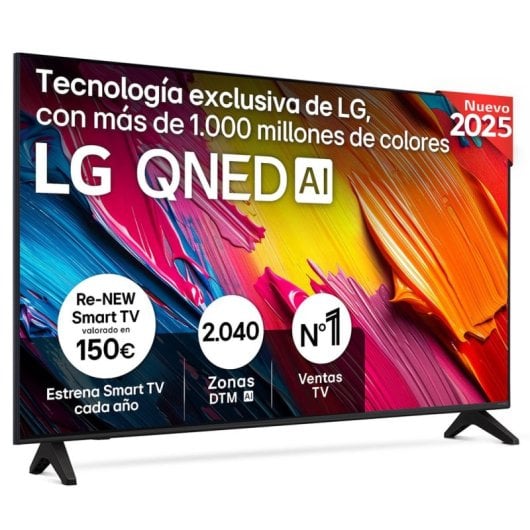 TV LG QNED 43QNED70A6A 43" 4K Ultra HD Smart TV Wifi Nero