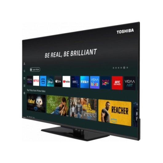 TV Toshiba DLED 50QV3F63DG 50" 4K Ultra HD Smart TV mit HDR Dolby Vision und Wifi