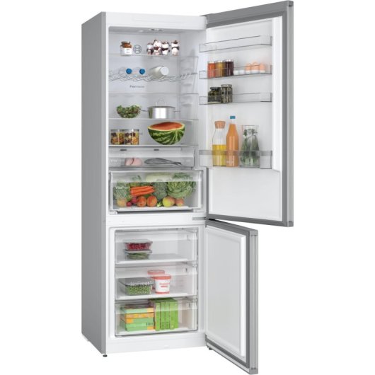 Frigorífico Bosch Combi 203cm 440L D Inox NoFrost VitaFresh XXL MultiAirflow LED