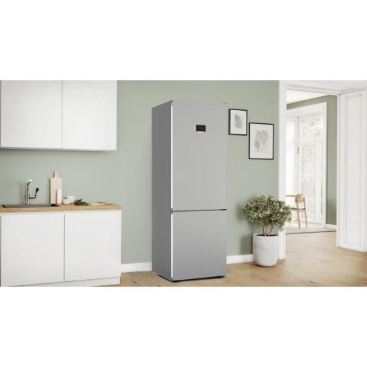Frigorífico Bosch Combi 203cm 440L D Inox NoFrost VitaFresh XXL MultiAirflow LED