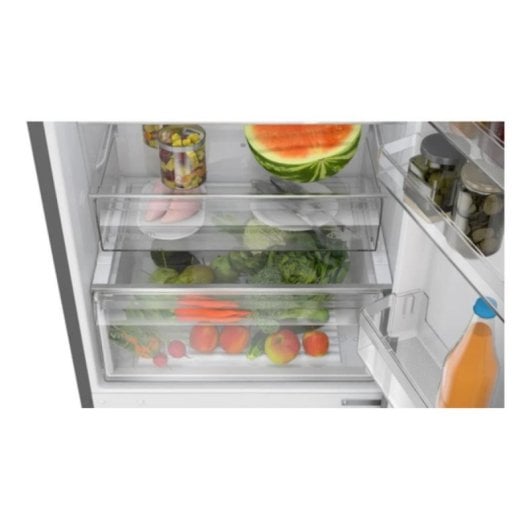Frigorífico Bosch Serie 4 KGN49OCAF Combi XXL 203cm 311L A Antracita Antihuellas No Frost