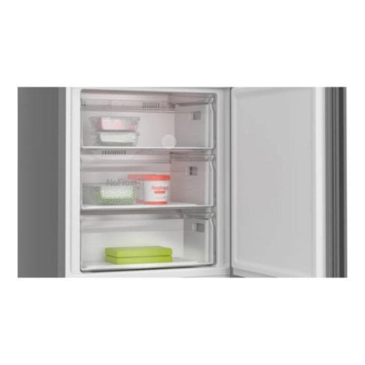 Frigorífico Bosch Serie 4 KGN49OCAF Combi XXL 203cm 311L A Antracita Antihuellas No Frost
