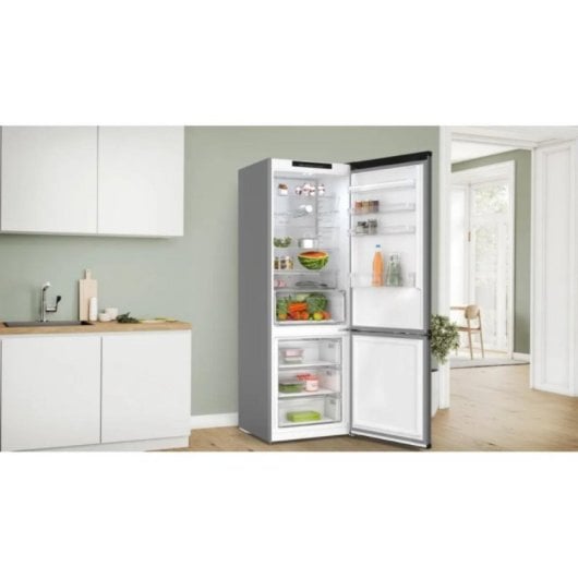 Frigorífico Bosch Serie 4 KGN49OCAF Combi XXL 203cm 311L A Antracita Antihuellas No Frost