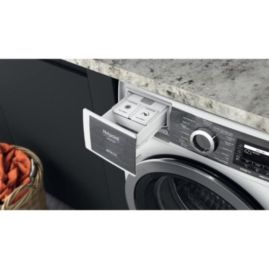 Lavadora Hotpoint H8 99AD 9kg Carga Frontal 1400rpm A Blanca com AutoDose e GentlePower