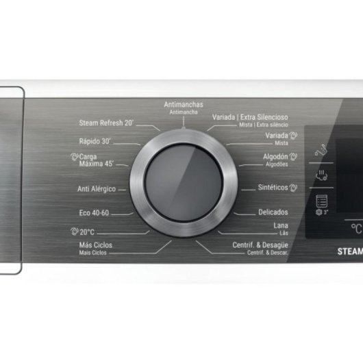 Lavadora Hotpoint H8 99AD 9kg Carga Frontal 1400rpm A Blanca com AutoDose e GentlePower