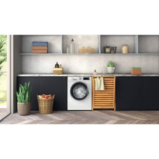 Lavadora Hotpoint NLCD948WCA 9kg Carga Frontal 1351rpm A Blanca com Higiene a Vapor