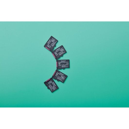 Kingston MicroSDXC 128GB UHS-I V10 A1 150MB/s Negra con Adaptador SD y Protección Resistente